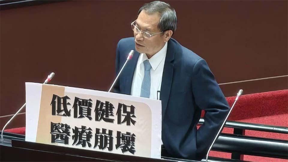 修法救救血汗醫護!藍委:健保不倒醫院先倒