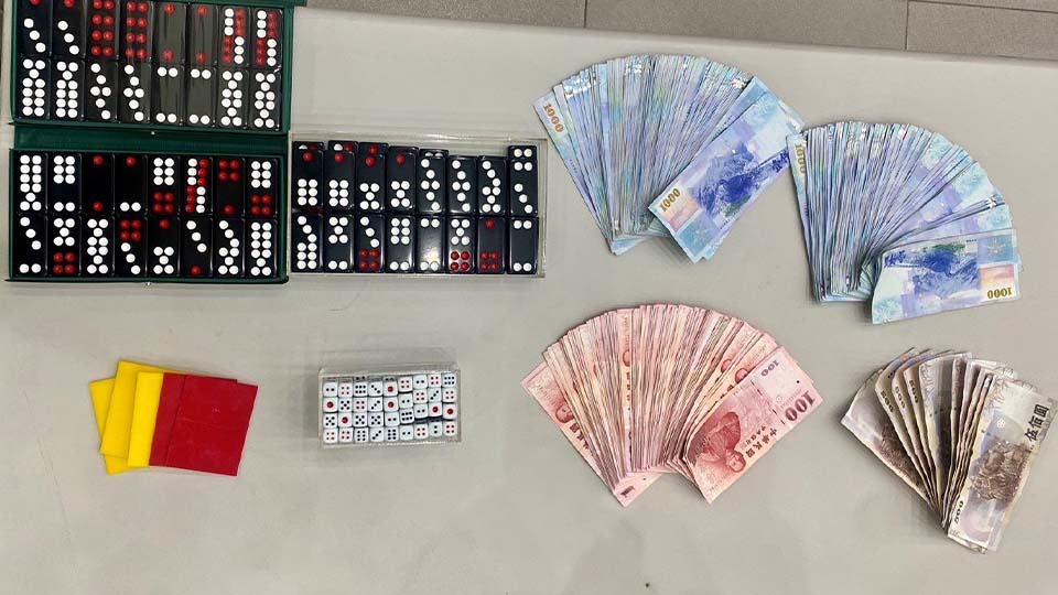 剛開張秒GG !分局查獲賭場 37人全移送