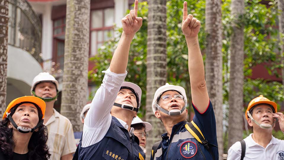 6校因樓損停課 蔣萬安急視察 求連假後「安心上課」