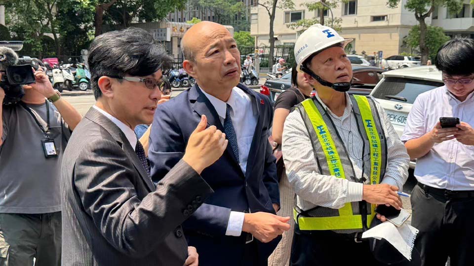 7.2強震全台搖晃 立法院難逃樓損 韓國瑜回應了