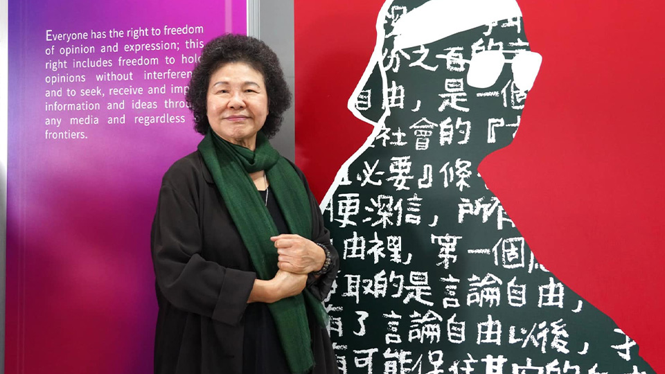民眾黨立委黃國昌指出，民眾檢舉監察院長陳菊，在去年選舉期間，疑為特定候選人輔選。翻攝自陳菊臉書