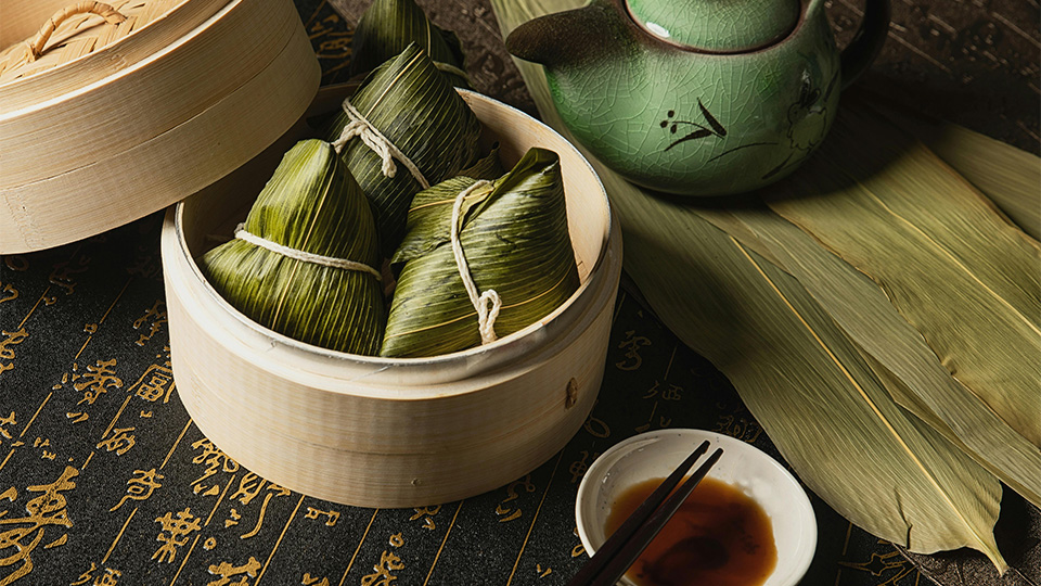 粽子示意圖。翻攝自Pexels