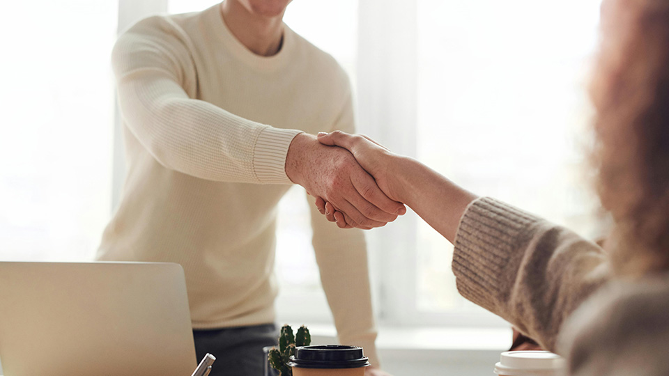 面試示意圖。翻攝自Pexels