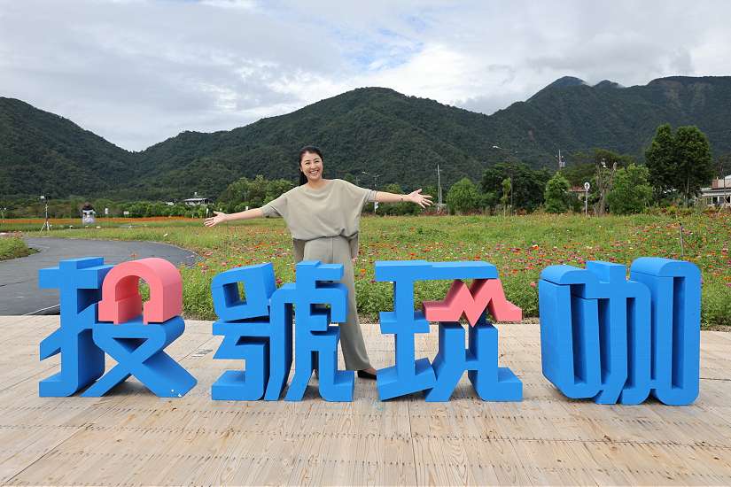 南投巧克力咖啡節火熱進行中 許淑華代言行銷各式農特產