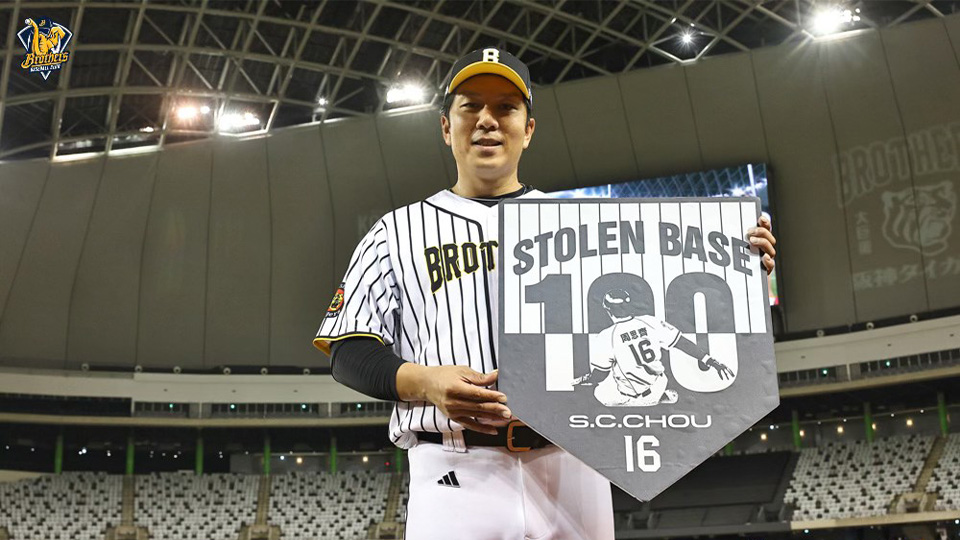 中職第9人　周思齊達成千安、百轟、百盜