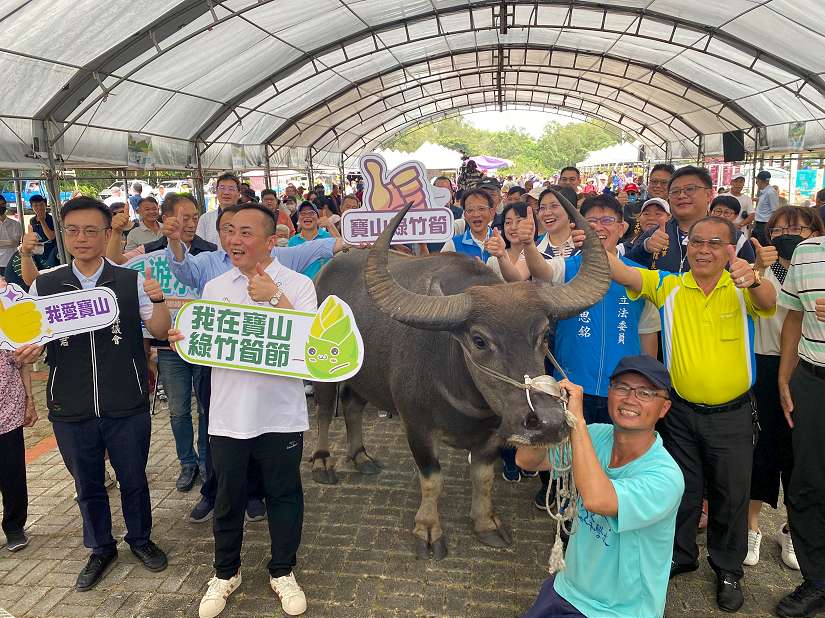 寶山綠竹筍節登場 遊客漫遊水庫尋綠寶石