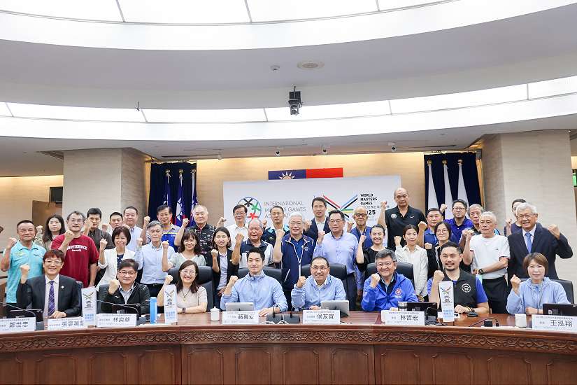 2025雙北世壯運倒數10個月 侯友宜、蔣萬安同台力邀全民參賽