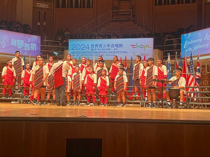「2024世界青少年合唱節」 竹縣錦屏國小美聲奪2面金質獎