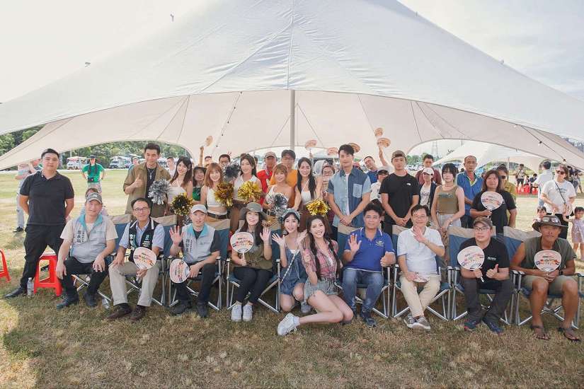 「趣野營Chill Camping」左岸水源草原登場! 高虹安市長與民眾同樂享受大自然派對