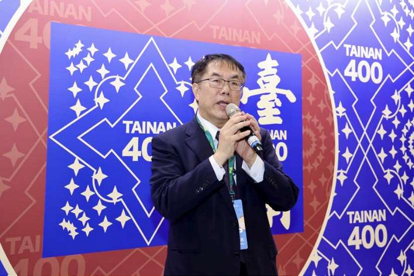 首屆高齡健康產業博覽會台北世貿登場  黃偉哲邀民眾來台南館免費做健康測試
