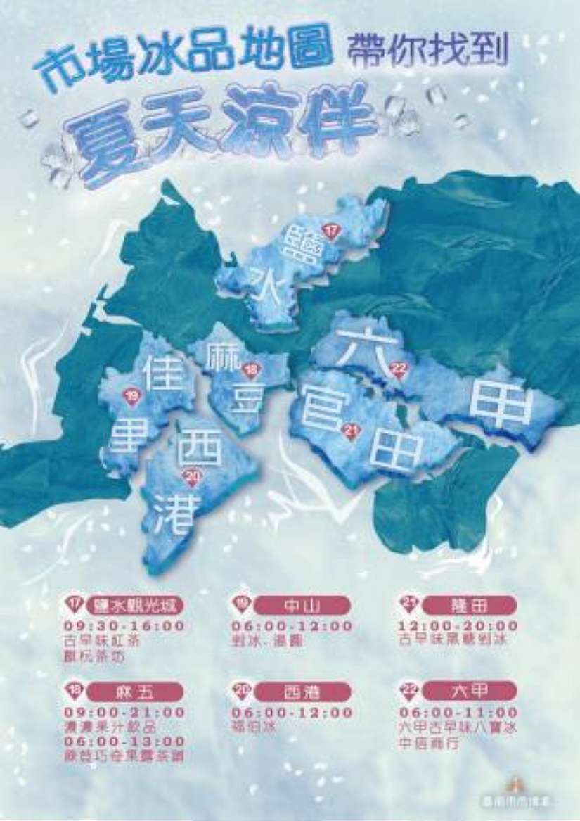 臺南高溫限定 市場冰品地圖帶你找到夏天「涼」伴!
