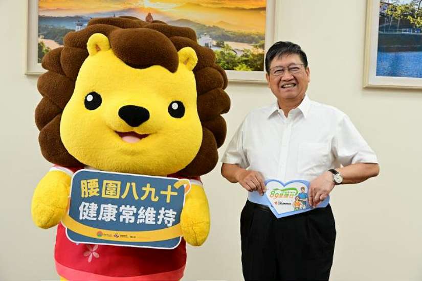 響應89量腰日 楊文科提醒注意代謝症候群5危險因子