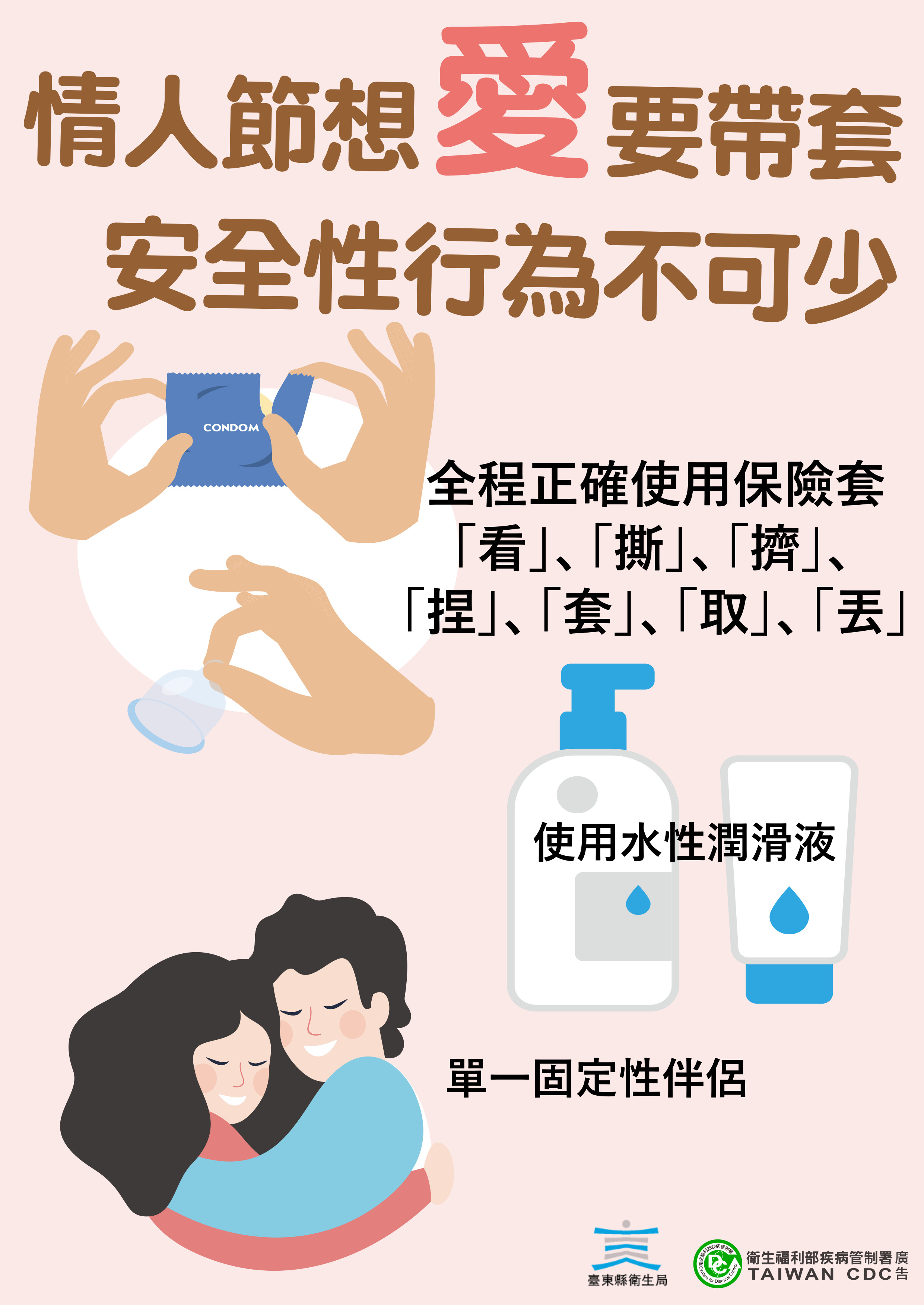 情人節想愛要帶套 安全性行為不可少 保護彼此健康