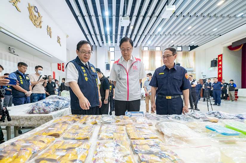桃警局破獲製毒工廠　張市長：守護桃園為無毒健康城市