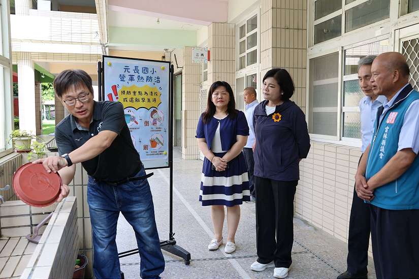 開學了!  雲縣校園全面清消整備 讓家長放心、學子安心上學去