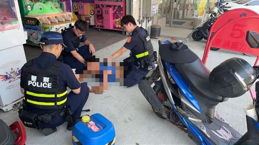 疑消費糾紛男子持榔頭傷店主 苗警及時圍捕送辦