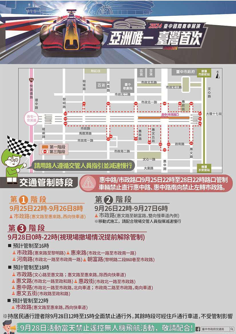 台中-Red Bull Showrun Taichung登場! 市政路9/28凌晨起封街交管