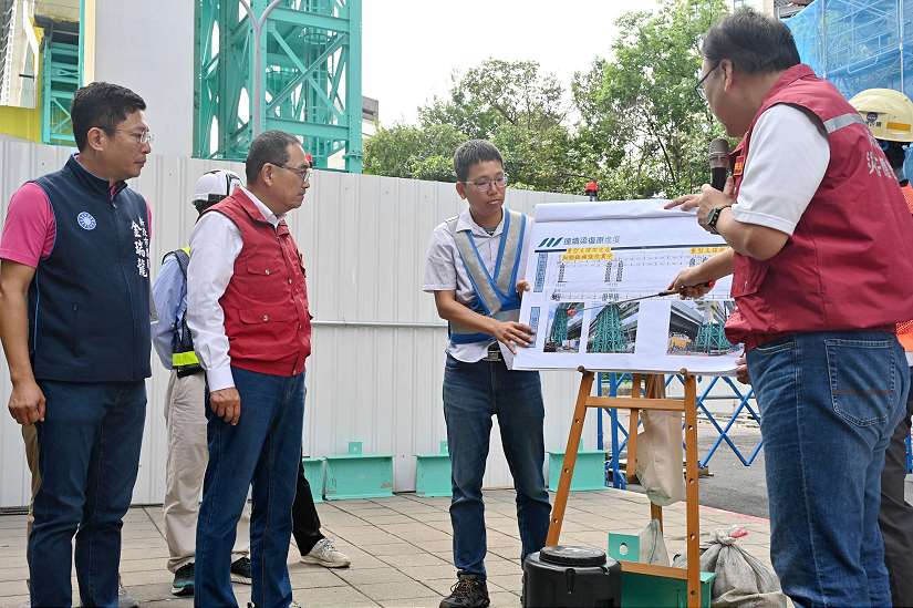 視察環狀線防颱整備 侯友宜:山陀兒來勢洶洶 新北全力守護市民安全