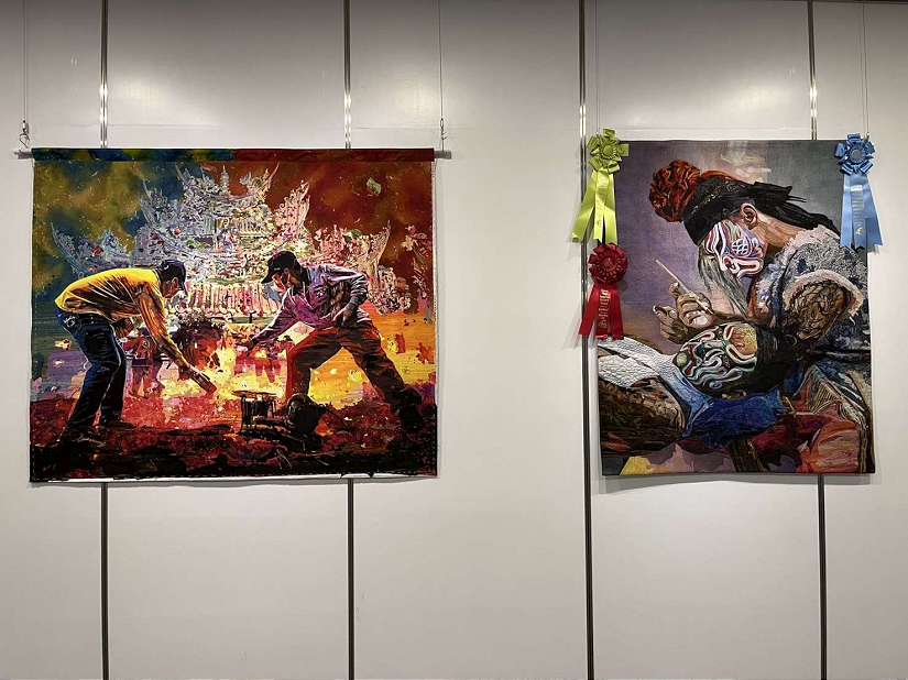藝境~周秀惠師生拼布聯展 11/2~11/24北港文化中心展出
