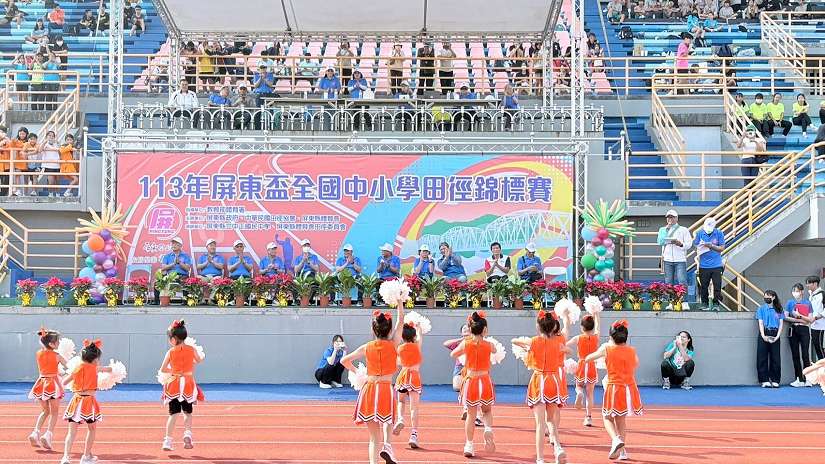 113年屏東盃全國中小學田徑錦標賽熱鬧開幕 各地菁英齊聚爭鋒!