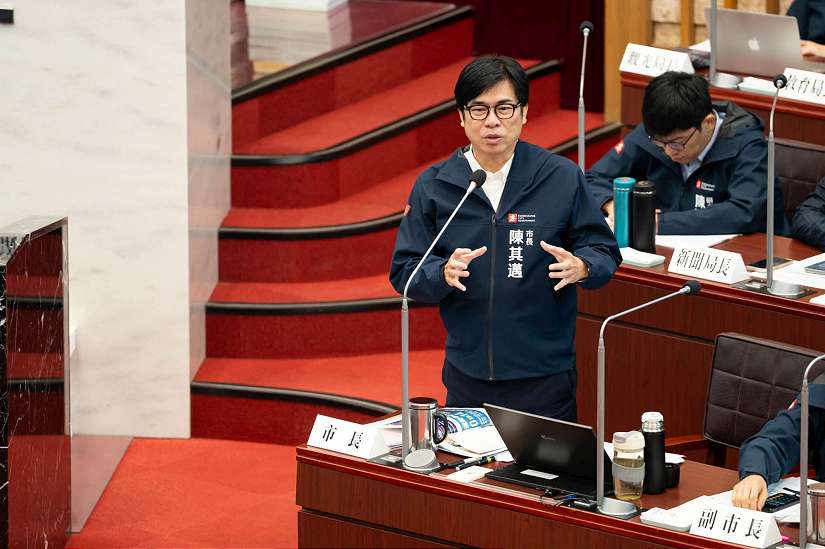 市政總質詢議員關心大林蒲遷村 陳其邁:盡力爭取更好條件照顧鄉親保障居民權益