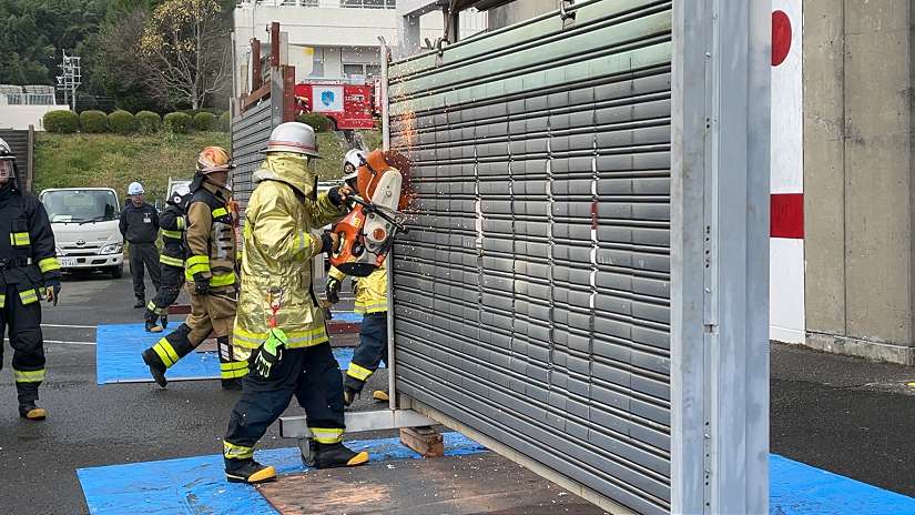 基隆消防跨國交流 提升建築火災應對能力