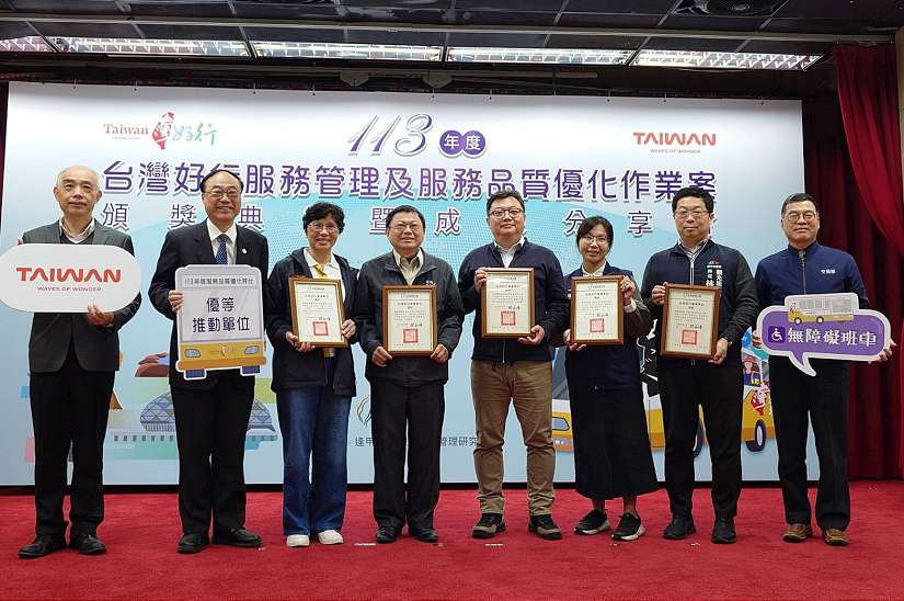 台中觀光服務再升級 首次榮獲台灣好行評比優等
