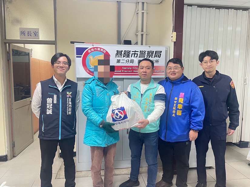 寒冬送暖捐贈物資 讓民眾天冷心不冷