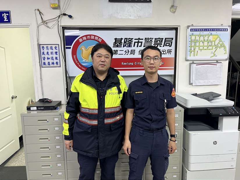 警助迷途嬤返家 家屬感謝贈燒仙草