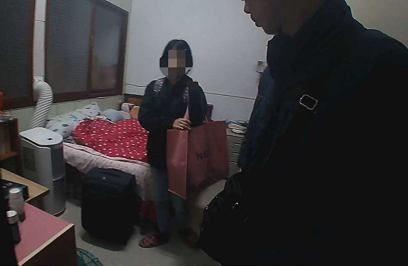 與家人發生爭吵 少女負氣離家 樹林警方助年前返家團圓