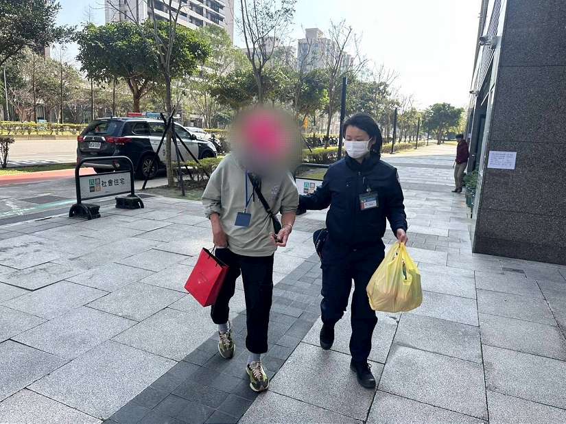 桃園八德分局美事添一樁