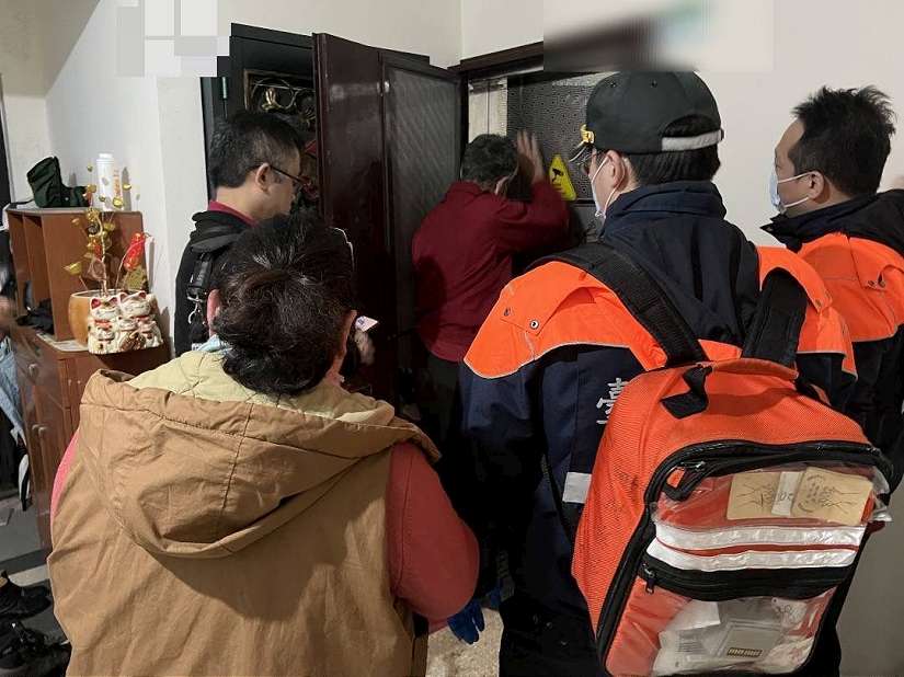 獨居9旬榮民突失聯 萬芳警消及時救援助解危