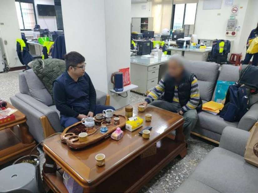 竹南警所長積極偵辦詐騙案   持續暖心關懷受害長者獲讚許