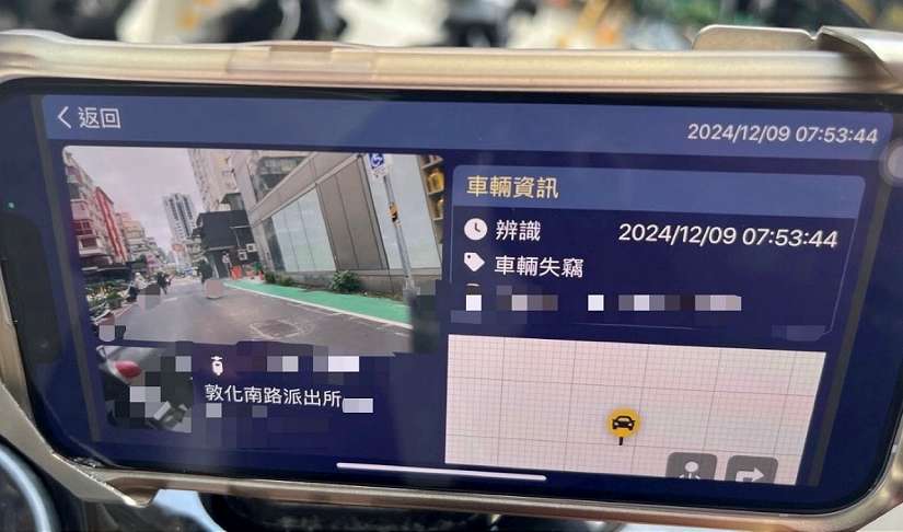 「智慧警勤辨識系統」狙擊不法車輛!大安分局半年破獲6輛失車、5大刑案,毒販偽車牌難逃法網!