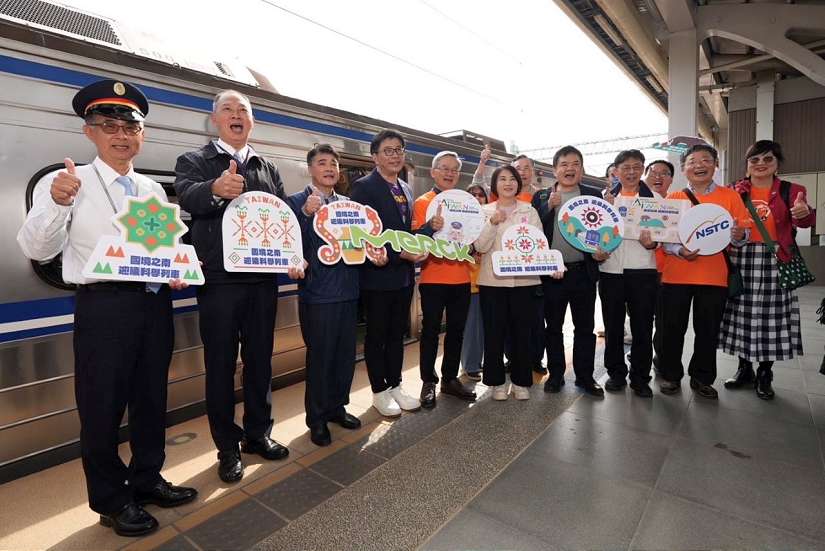 「國境之南—迎曦科學列車」 首發南迴 點亮偏鄉的科學之旅