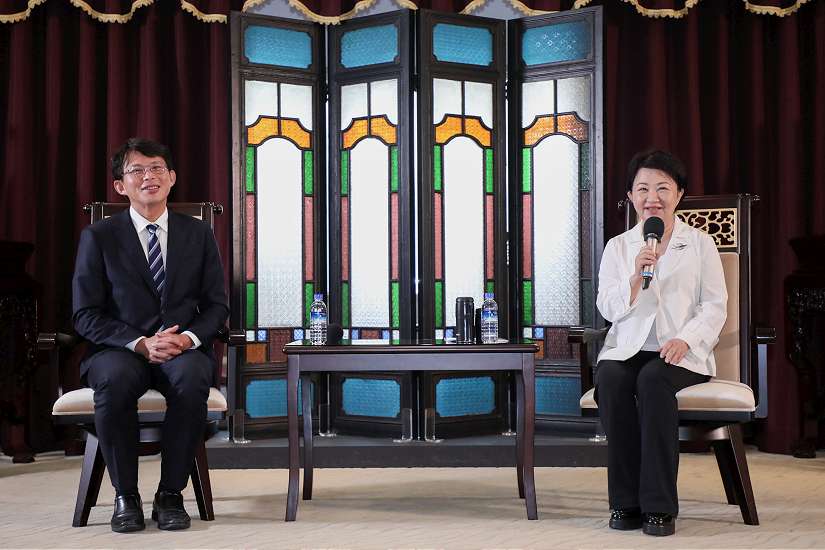 台灣民眾黨市政拜會首選台中 盧市長感謝黃國昌主席不分黨派為市民努力