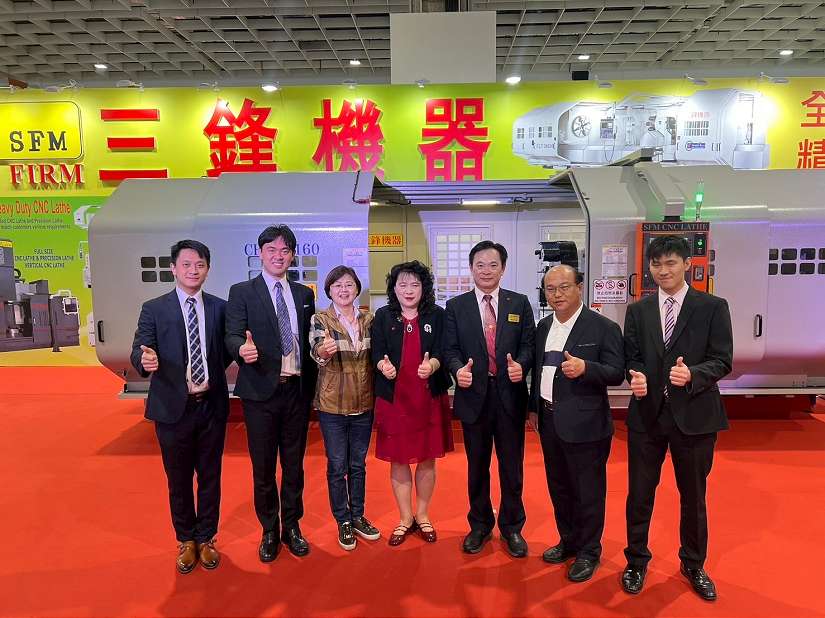 國際景氣緩步回春 台中廠商齊聚2025台北國際工具機展