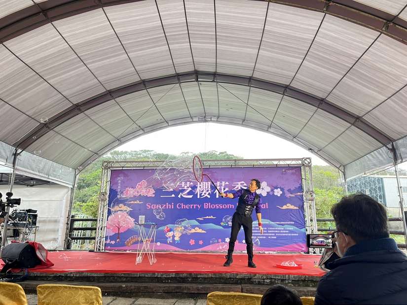 櫻芝煥發!2025三芝櫻花季熱鬧登場 共享春日粉色浪漫時光