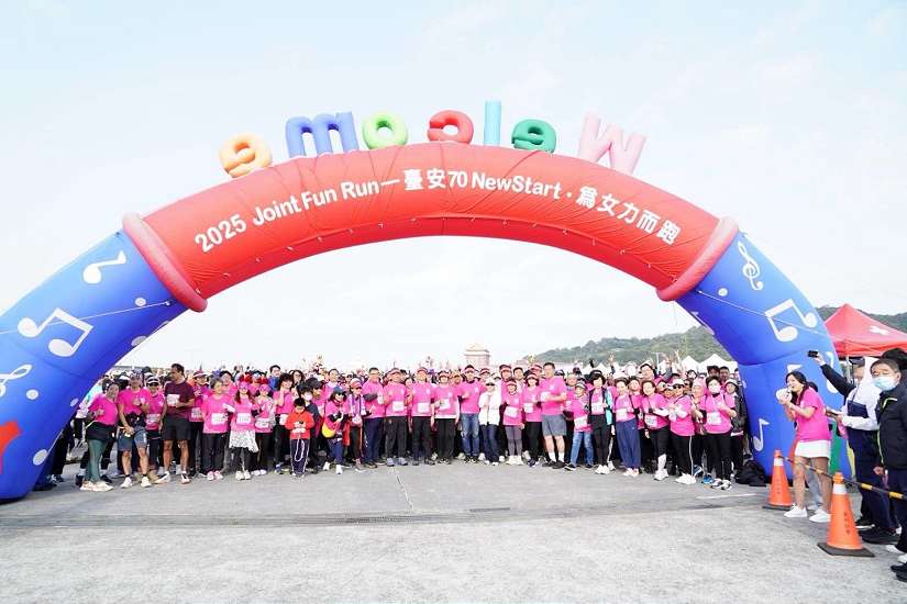 臺安醫院70週年路跑 蔣萬安:感謝醫護辛勞