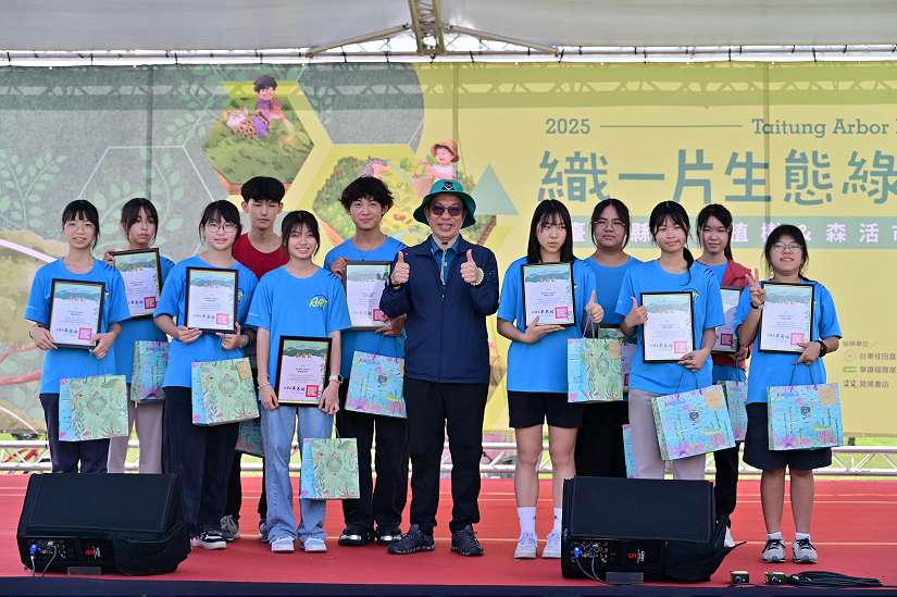 臺東「織一片生態綠網」植樹月!民眾種樹愛臺東 共創永續之都