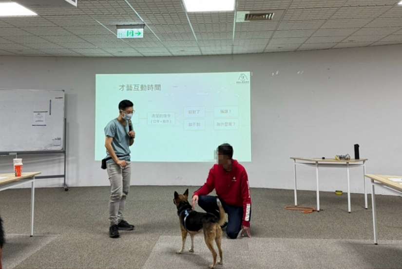 藥癮多元處遇,療癒犬來陪伴