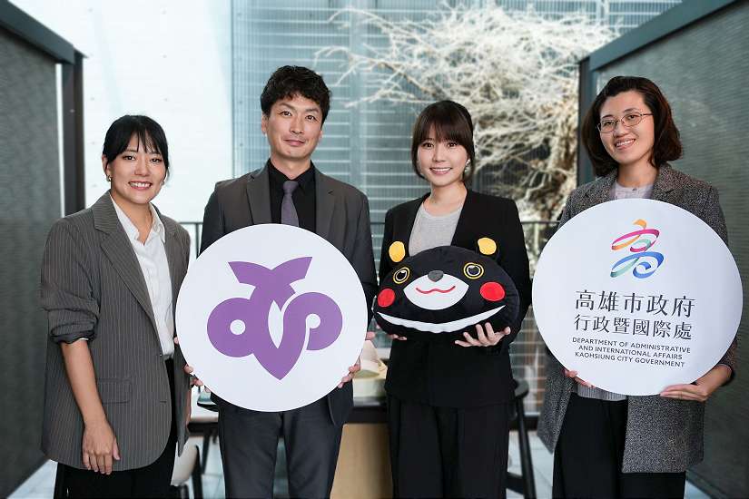城市外交新頁!陸奧市首派職員駐點高雄登上NHK 國際交流受矚