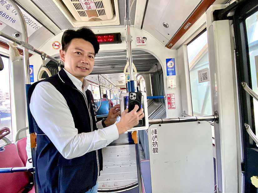 台中Go快速飆破2萬人！新增市民乘車碼功能 帶動綁定率熱潮