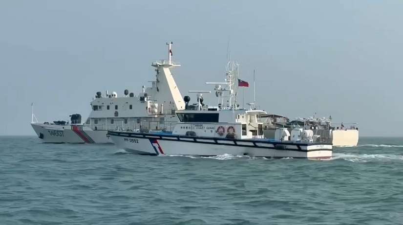 罔顧兩岸和平 ，中國海警隱身暗船再擾金門，海巡嚴陣以待強力對應來犯