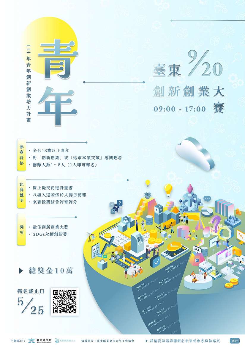 青春不設限 創新無極限 下一個改變世界的就是你!
