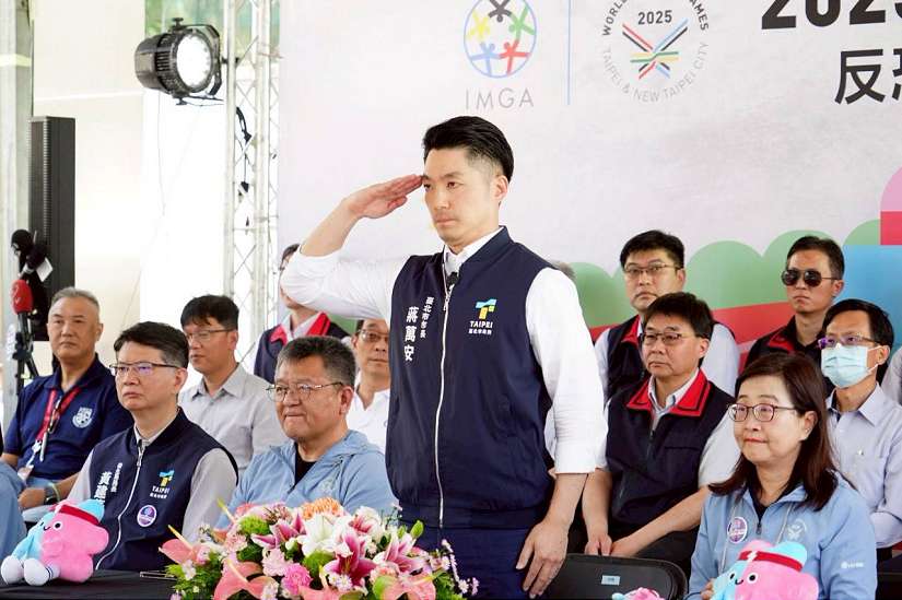 世壯運倒數計時! 蔣萬安視察反恐維安及消防搶救演練
