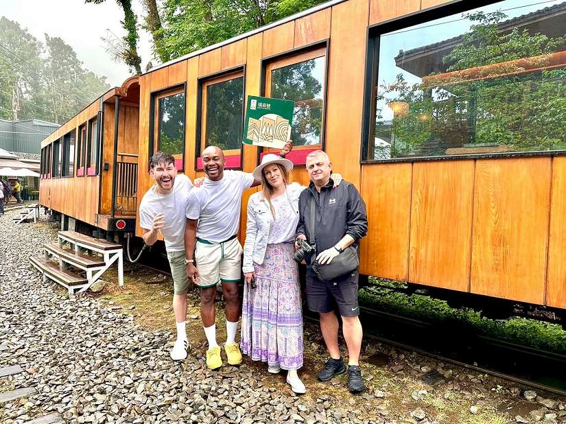英國百萬網紅驚艷臺灣 觀光署拓展歐洲旅遊市場