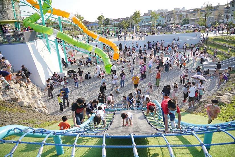 全齡共融及友善無障礙空間 市府持續推動「台中美樂地計畫」