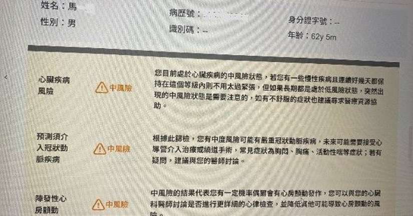 AI心電圖助攻預防猝發心疾 北市聯醫智慧醫療應用於世壯運展現成效