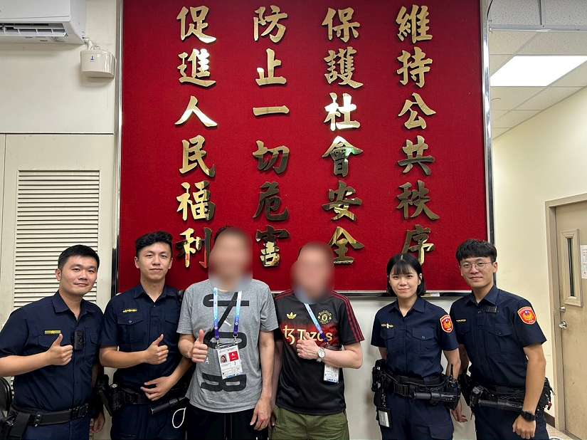 世壯運國民外交 大安警展現專業 迅即尋回選手失物
